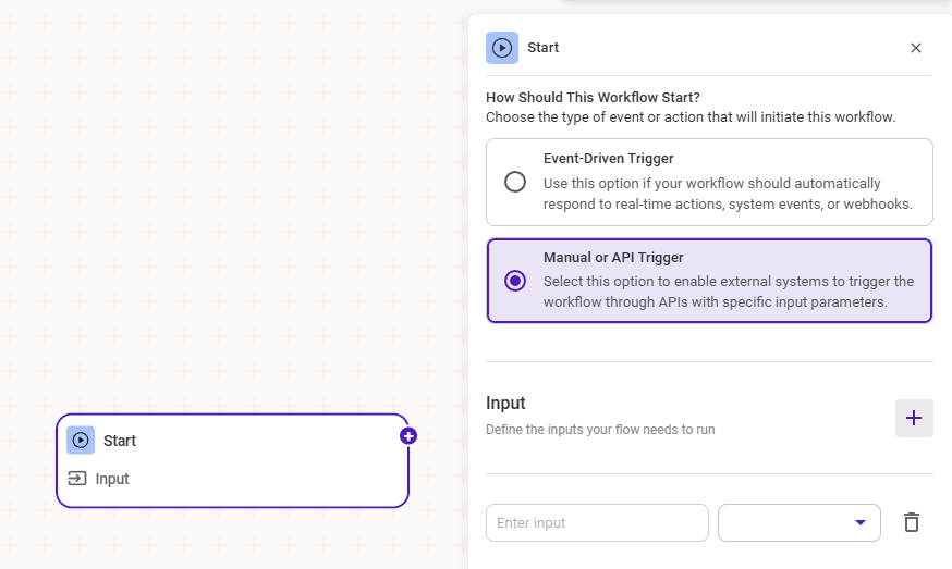 Configure Workflow Trigger